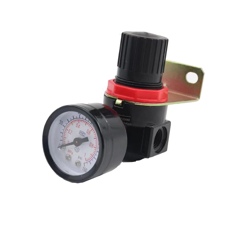 Airtac Type AFR2000 BFR2000 3000 4000 Filter Regulator Pneumatic Pressure Reduce Air Treatment Regulator Gauge