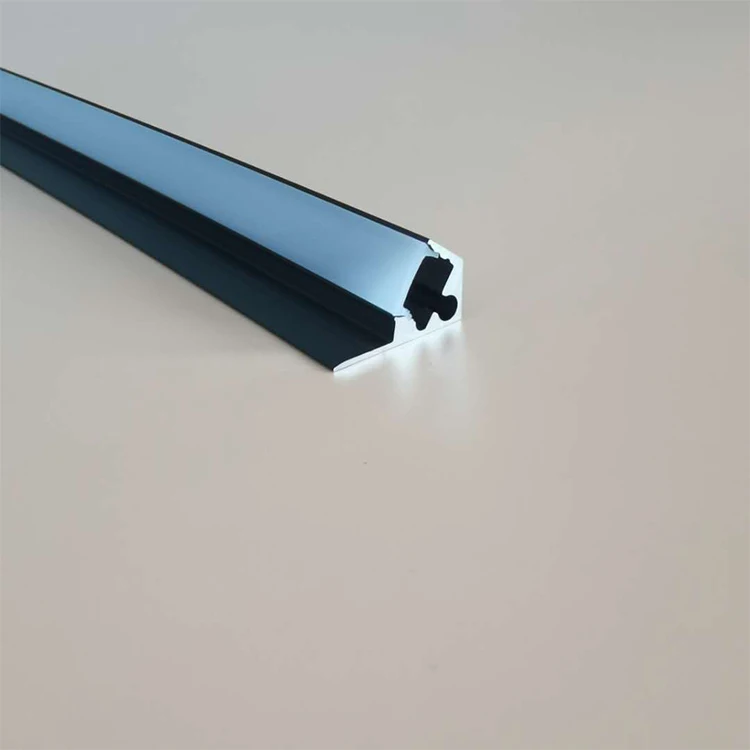 Silver Recessed 12mm Floor T Slot Aluminum Profile Lighting For LED Strips