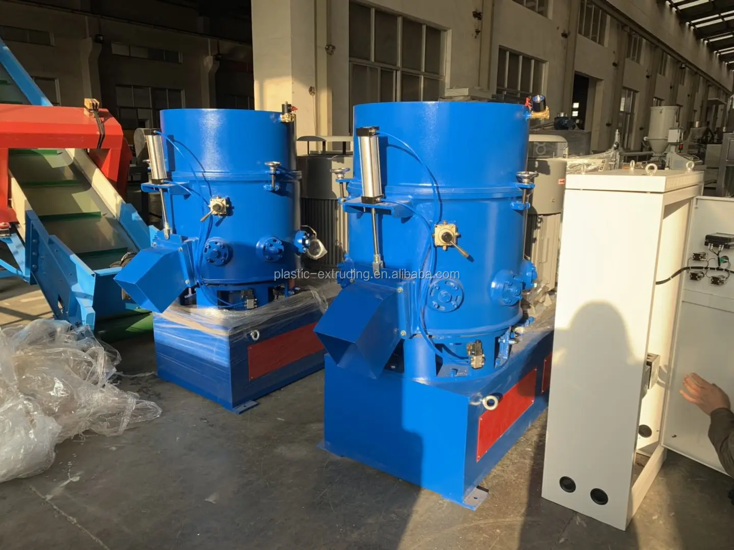 Horserider Machinery China Made Plastic Film Agglomerator Before Plastic Recycling Pelletized agglomerator machine