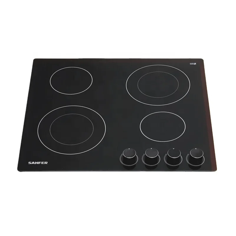 portable 60cm glass ceramic cooktop stove