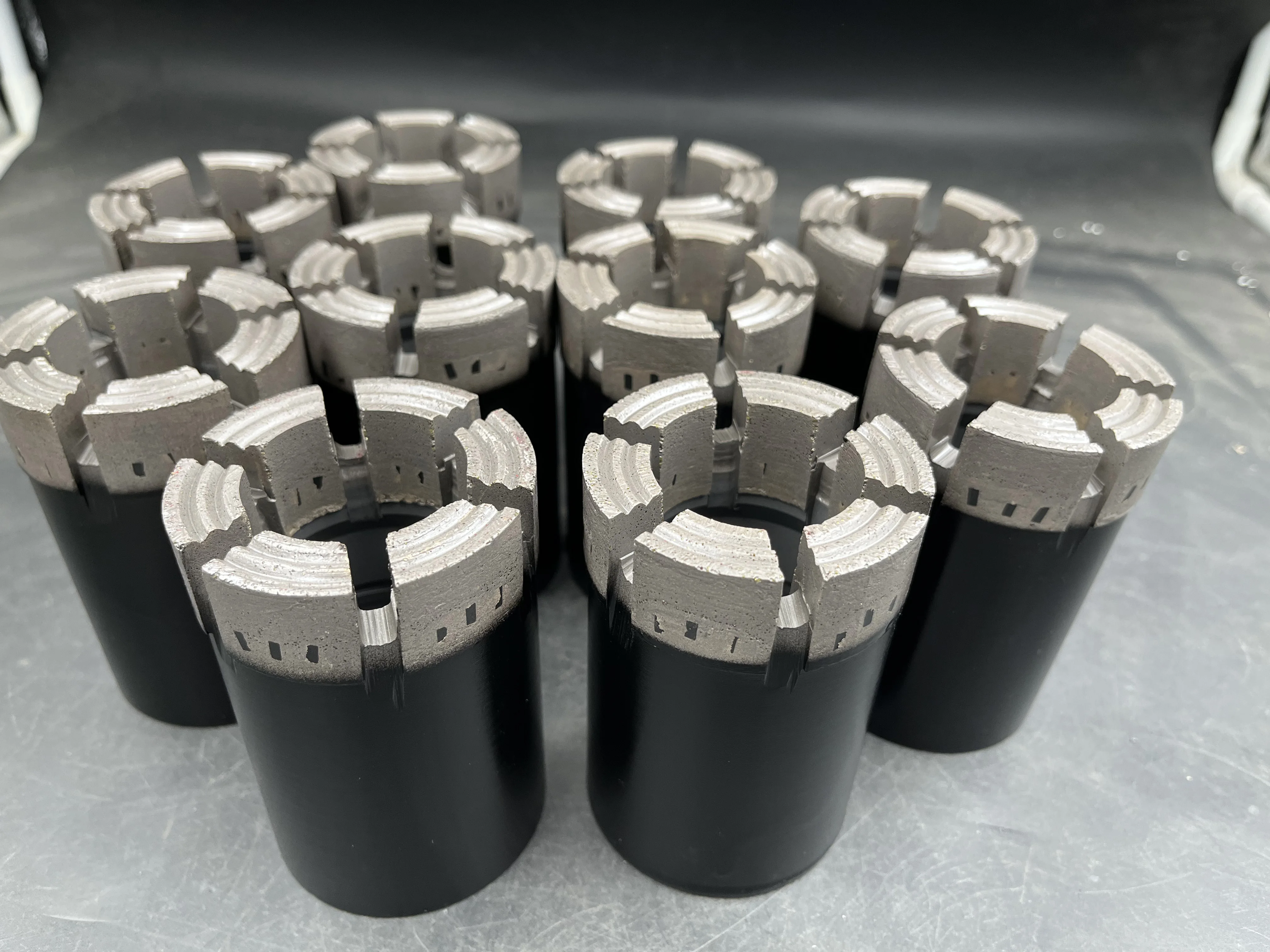 SML Manufacture Factory  Mining  Machine Tools Dry Diamond Core Bit BQ  NQ HQ HQ3 PQ  for Mining Drilling Well Drilling