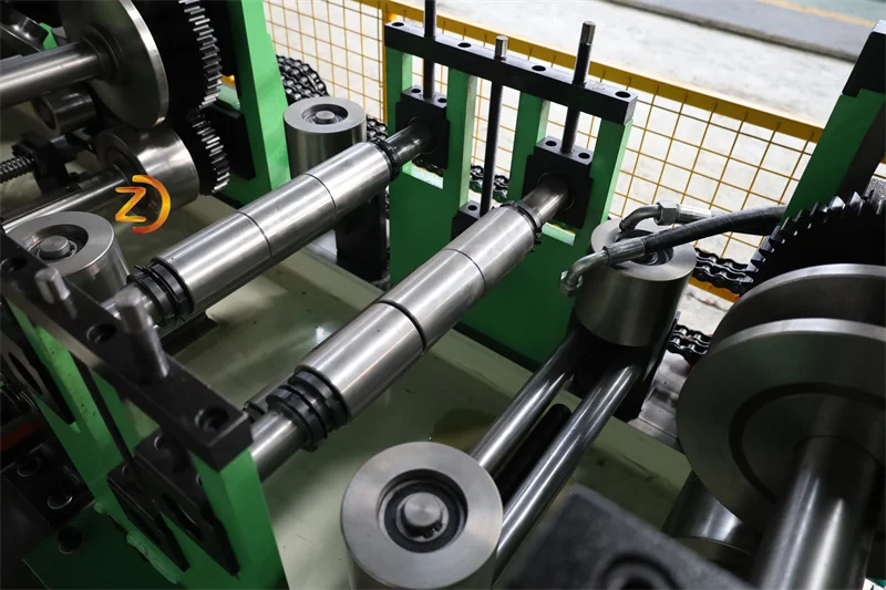 Automatic purlin c channel roll forming machine c purlin machine with gear boxes