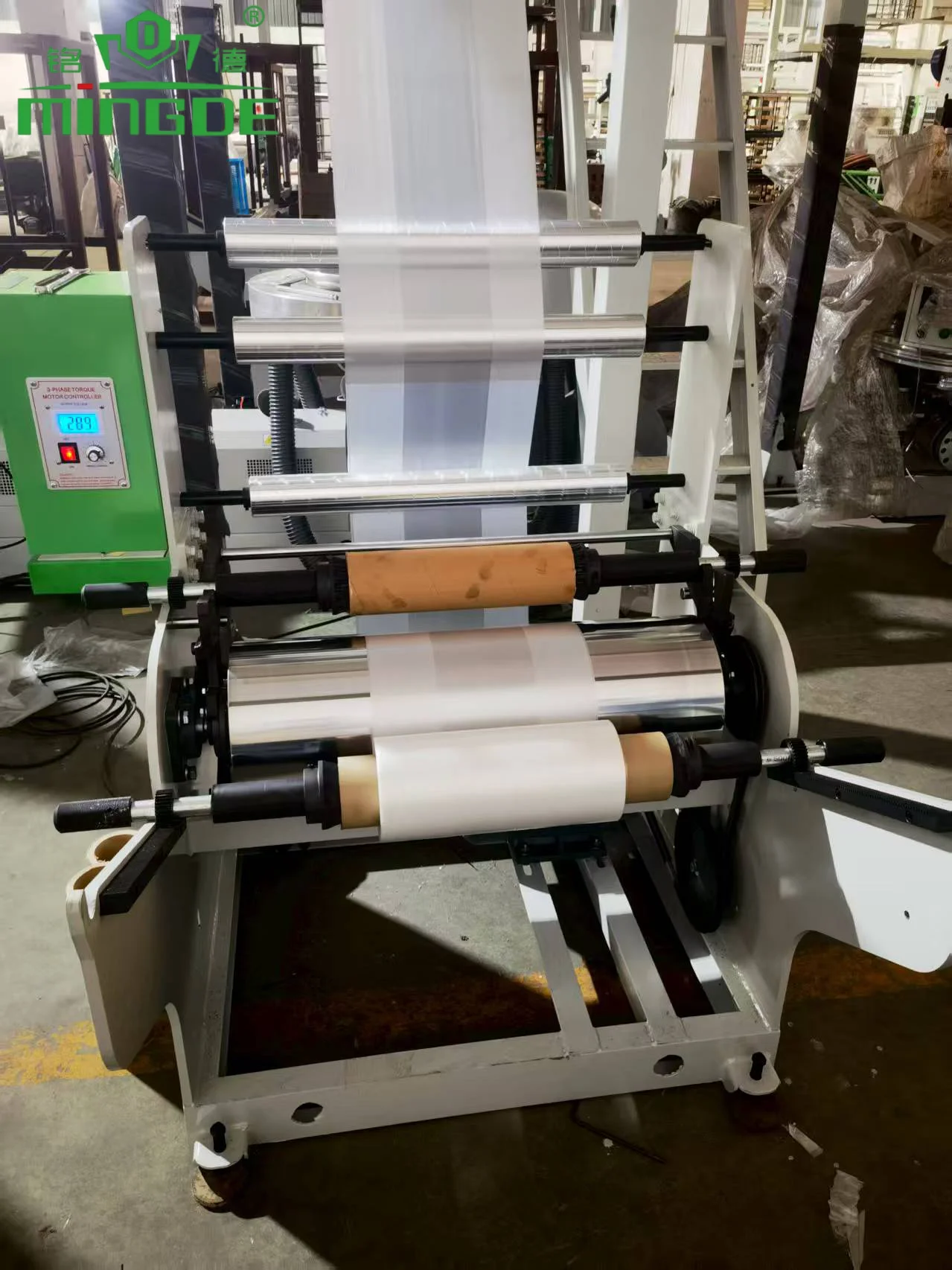 Экструдер для производства полиэтиленовой пленки MD-H 2023 года новые модели машины выдувного формования из ПЭ линия по производству