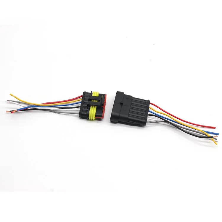 4 Pin AMP Superseal разъем жгута проводов косичка для автомобильной