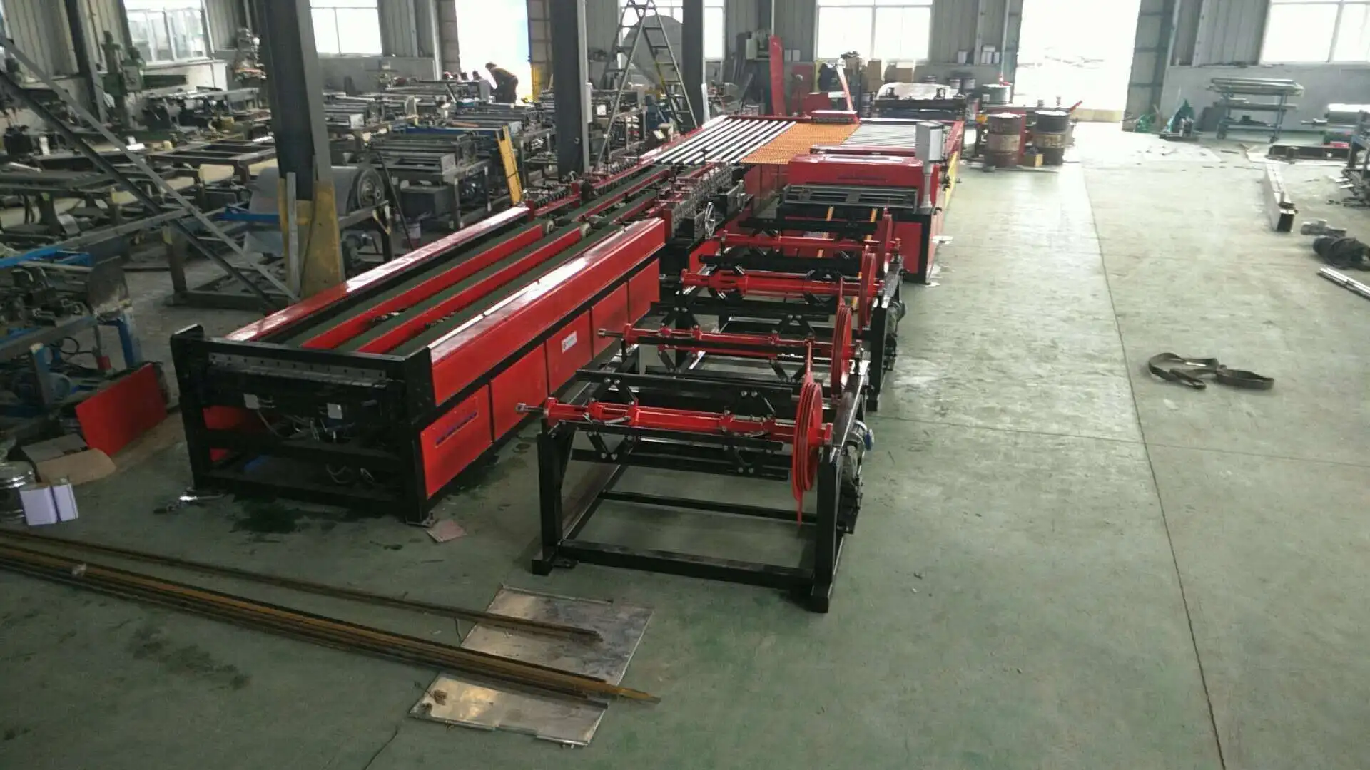 Auto Duct Line Machinery 4 Air Duct Making HVAC Machine Spiral Pipe Production Full Line Automatic Spiral Pipe Machine