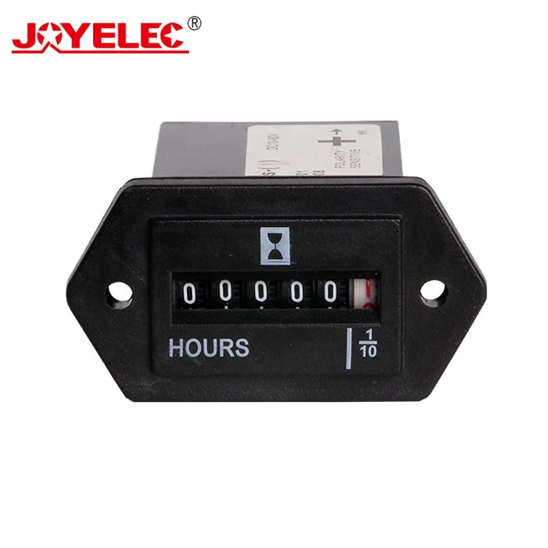 Hot Sell 6 Digits AC110-250V AC/DC10-80V Hour Meter Complete Sealed Quartz Timer Counter SYS-1 Best Quality