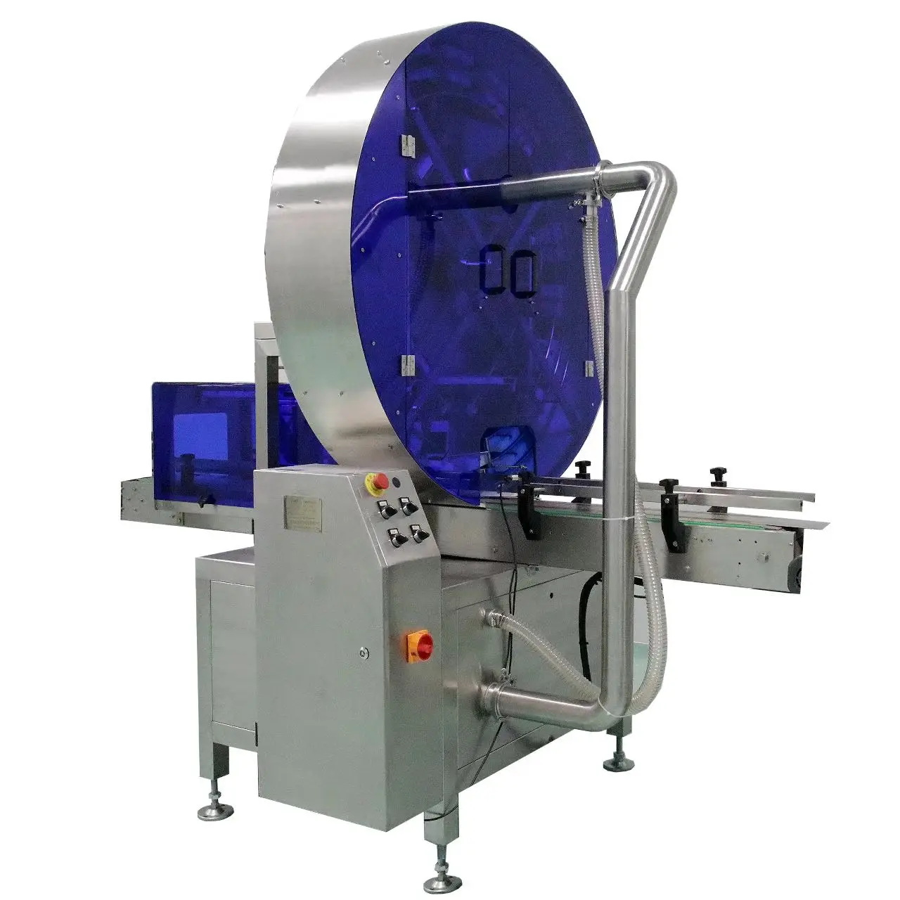 Fully Automatic Empty Can Disinfect Blowing Sweep Machine/Ultraviolet Sterilizing and Blowing Machine For Round Bottle