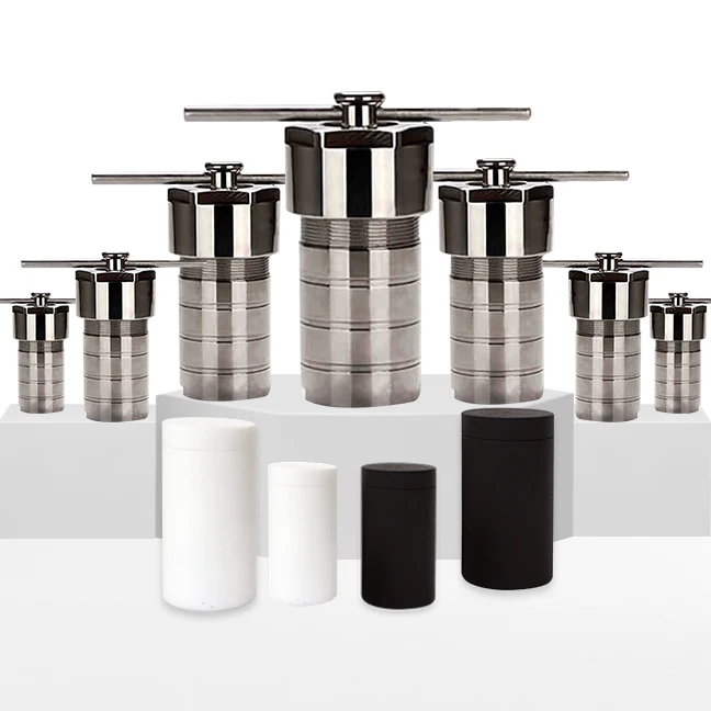 stainless steel  chemical reactor hydrothermal autoclave reactor 50ml