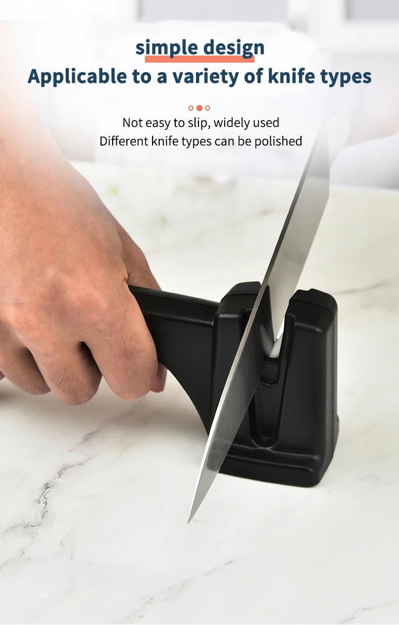 Multi-function Quick Knife Sharpen Tungsten Steel Handheld Knives Sharpener for Kitchen Knives Accessories Tools