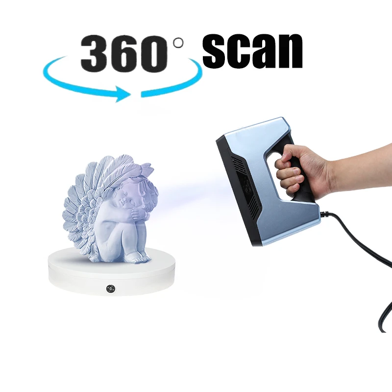 BKL 40cm 16in Turntable 3D Scanning Video Shooting Photography Rotating Platform 360 degree rotating display stand