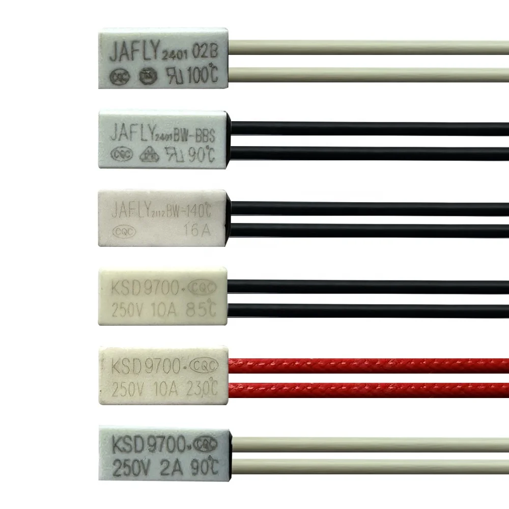 JIHUI KSD9700 Temperature Switch factory custom cheap bimetal thermal switch