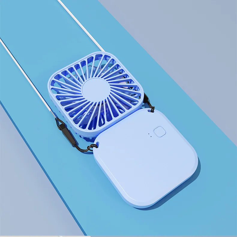 Linda Multi-function mini cold air office small USB outdoor fixed handheld desktop lazy neck fan