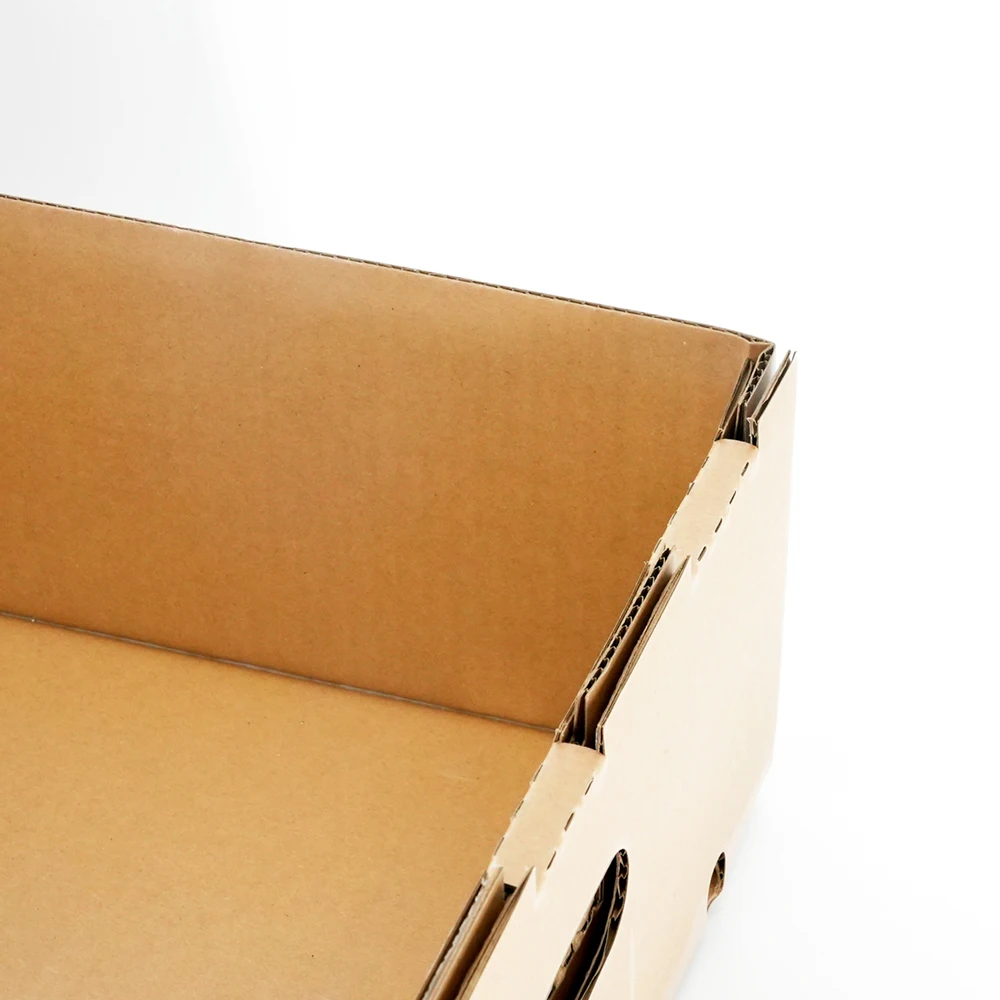 Factory Custom Fruit Shipping Box 5 Layer Corrugated Paper Box Vegetable Carton Tray Box