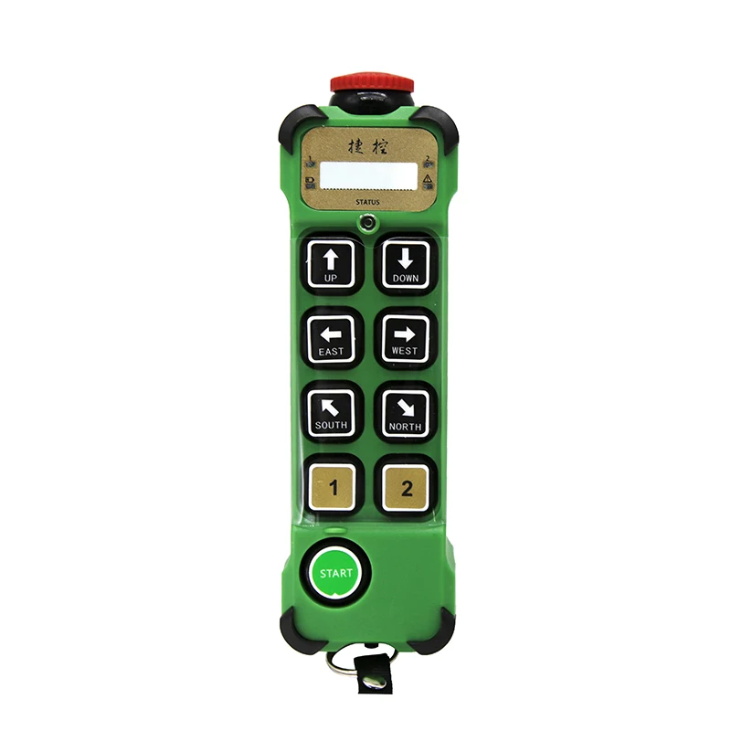 Juuko industrial waterproof on off push button switch K800 remote control for hoist crane
