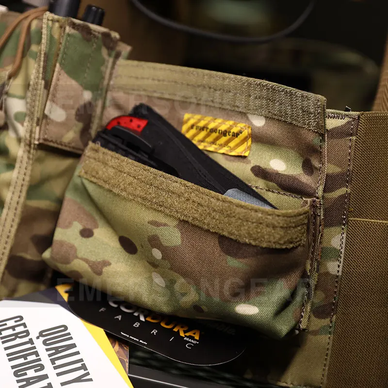 Emersongear 500D Cordura нейлоновая сумка для инструментов с нагрузкой жгут тактическая камуфляжная Боевая коммуникационная многокамерной