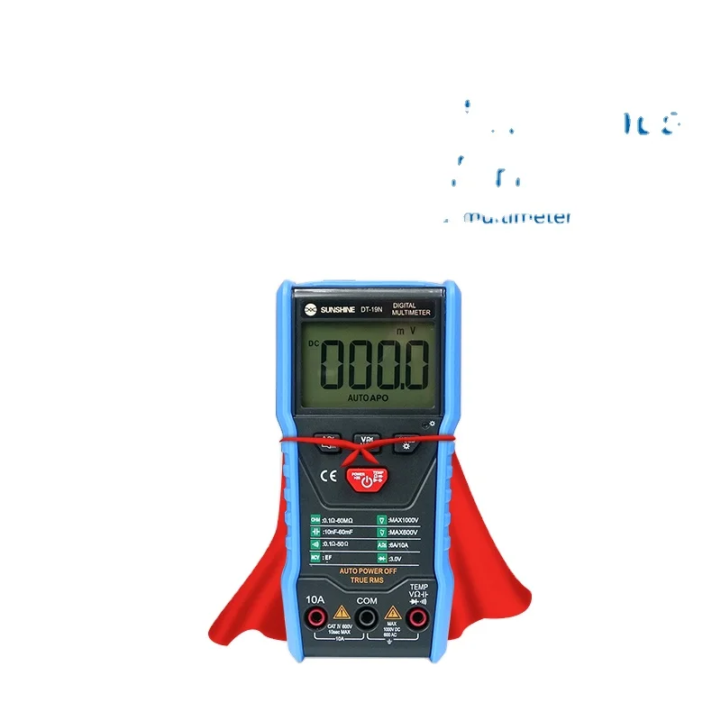 Солнечный DT-19N мини мультиметр для мобильного ремонта