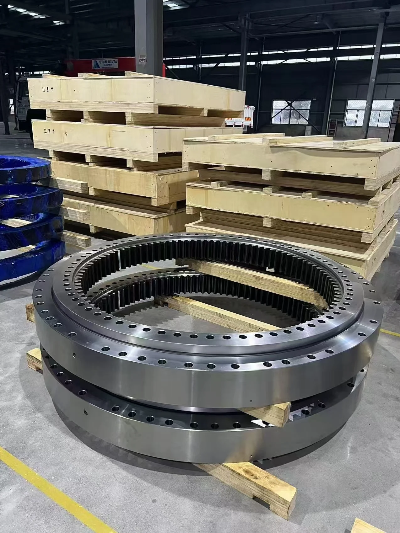 Manufacture Excavator Slewing Bearing OEM Slewing Bearing Ring Caterpillar Slewing Bearing For CAT Excavator