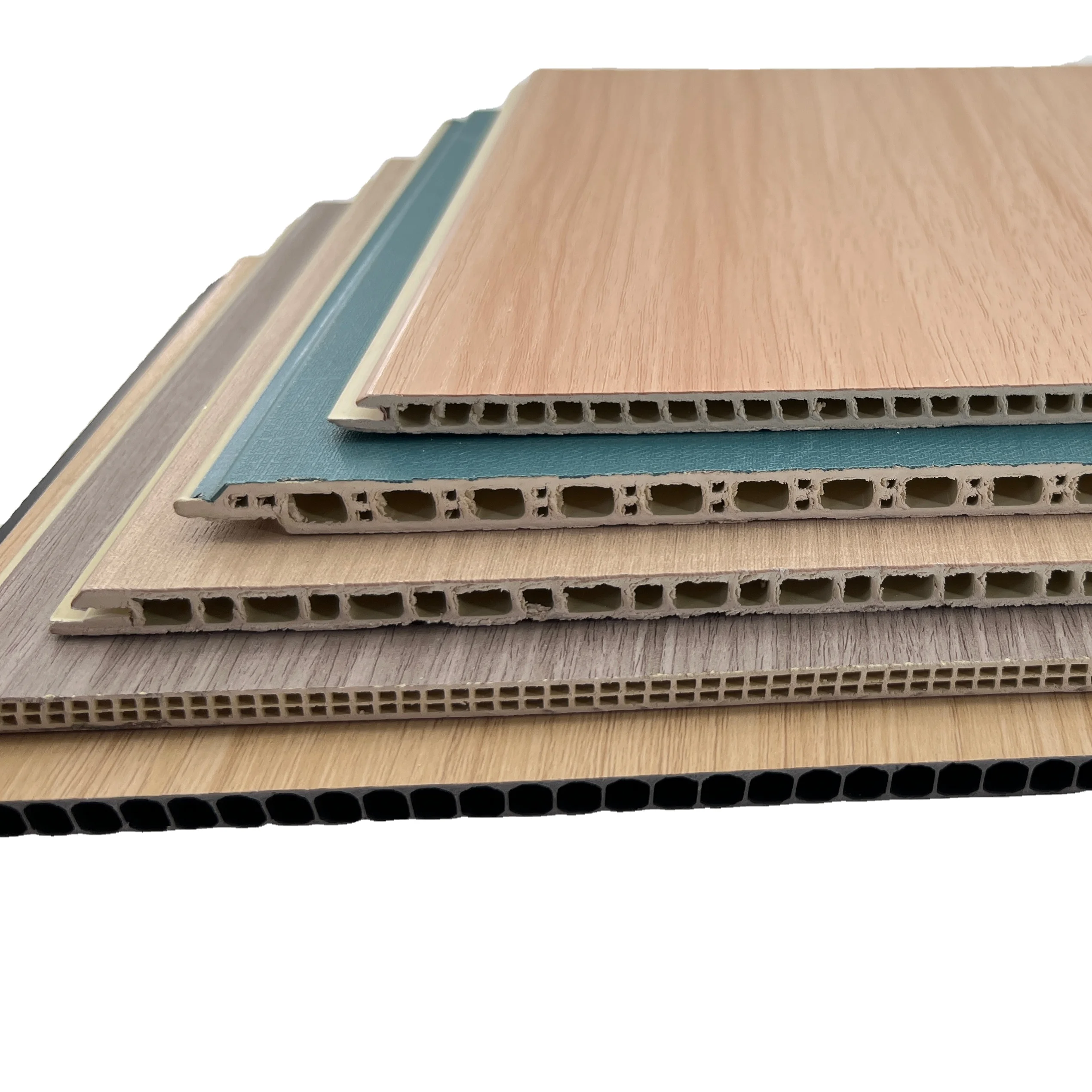 Office and hotel pvc wall decorative board paint free wpc wall panel