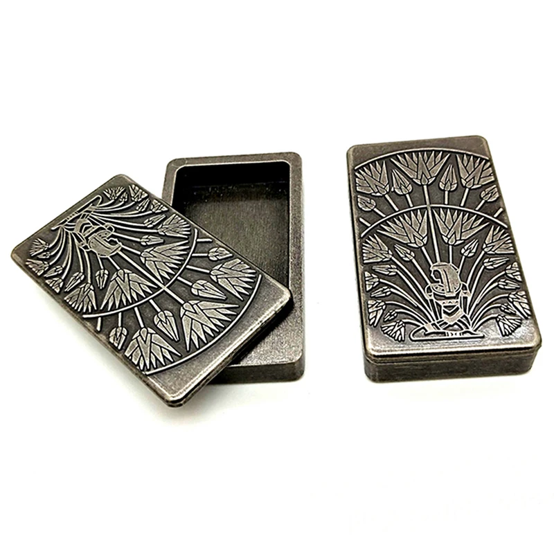 Magnetic Refill Cigarette Case Metal