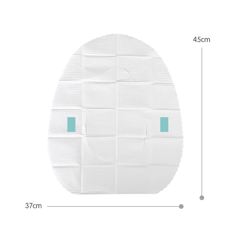Hot sale 2ply 6pcs/bag pack disposable paper toilet seat covers toilet seat cover disposable paper for sanitary