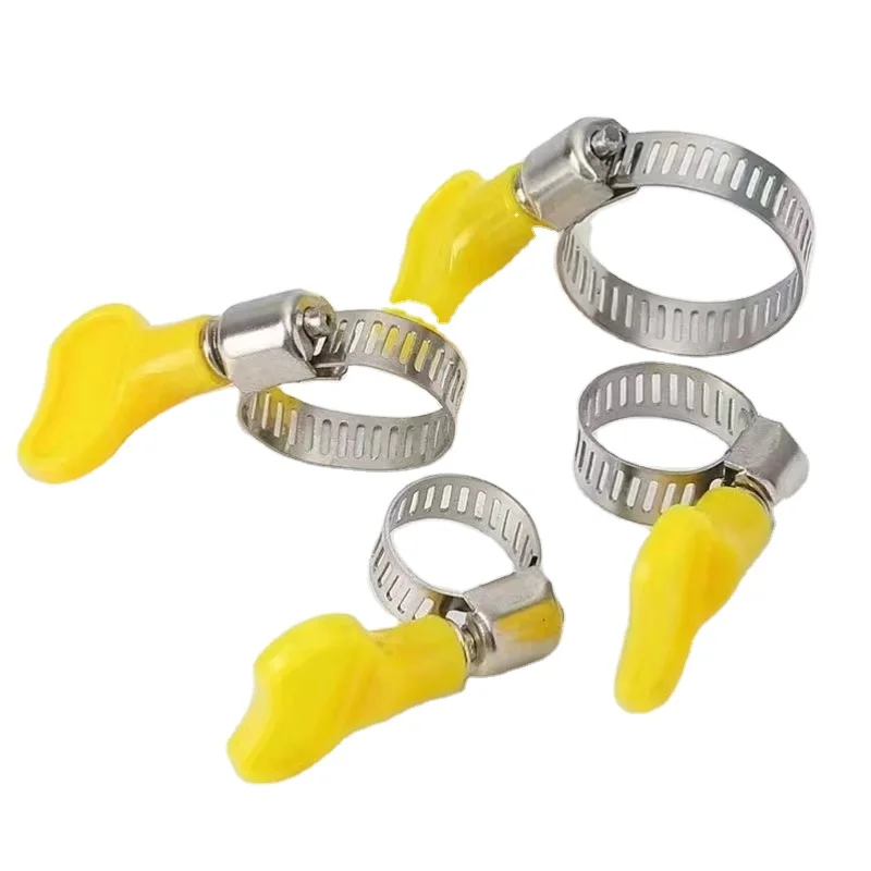 Hose Clamp with Handle Stainless Steel Handle Throat Clamp Hose Clamp