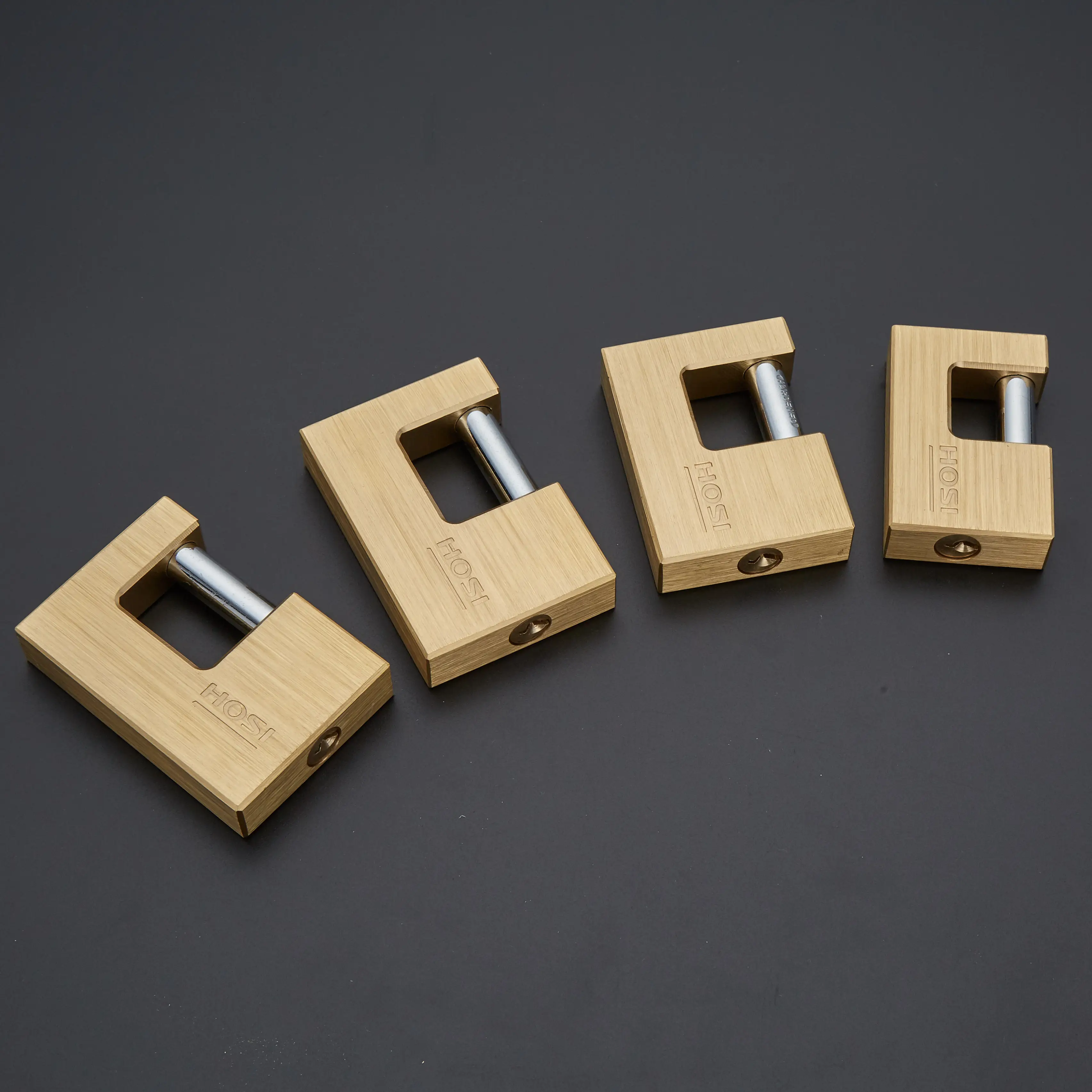 75mm/80mm/90mm Top Security Computer Dotted key Rectangular Solid Brass Copper Giant Lock For Outdoor Used