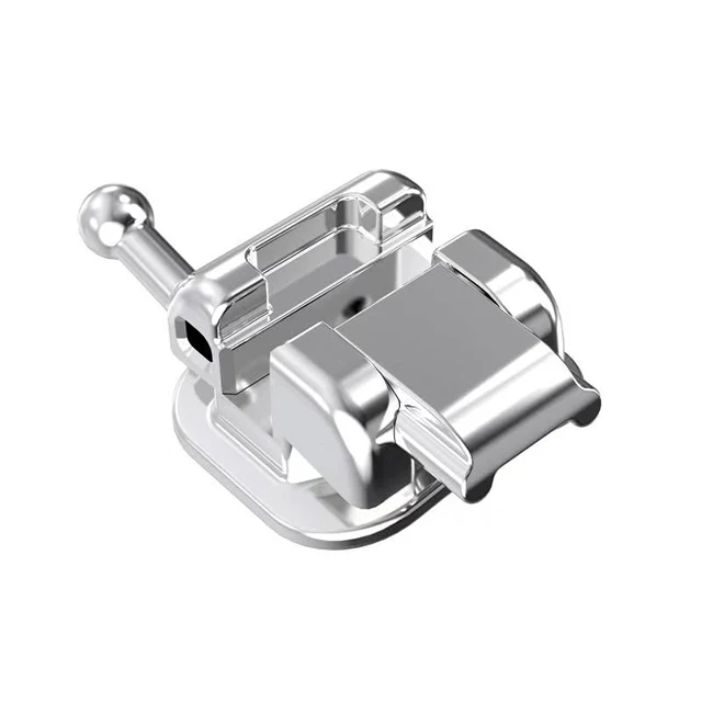 Manufacturer Orthoontic Metal Roth Passive Self Ligating Orthodontic Brackets Orthodontic Braces