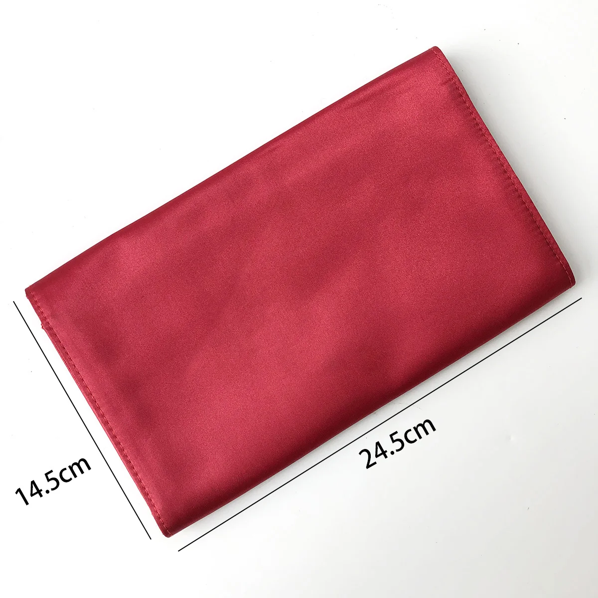 Custom Logo Print Chinese Satin Red Envelopes Chinese Traditional New Year Red pouch Hong Bao Gift Ang-pau Ang Pow Lai see Bag
