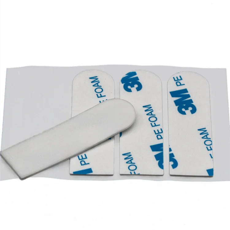 Deson 3M Precut White Pad Double Sided Sticky Round Dots Pads Non-Slip Pe Foam Gasket