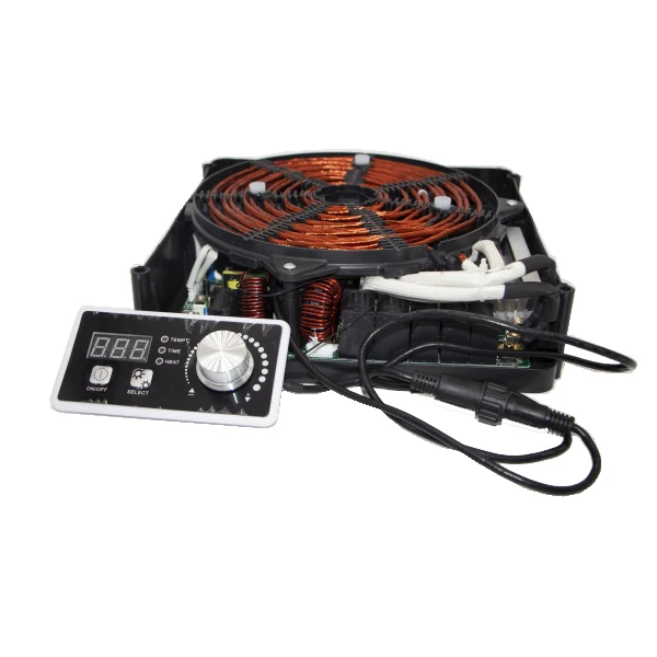 Full Set 3500w Induction Cooker Coil Circuit Board Plastic Glass Display Box Spare