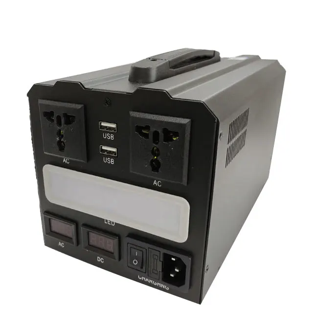 Pure sine wave inverter 1000W 12V 24V to 220V 50Hz 60Hz lithium battery outdoor energy storage power supply