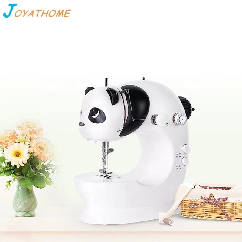 Overlock Double Speed Portable Sewing Machine Lockstitch Locking Button Hole Clothes Fabrics Sew for Independence Day Gifts