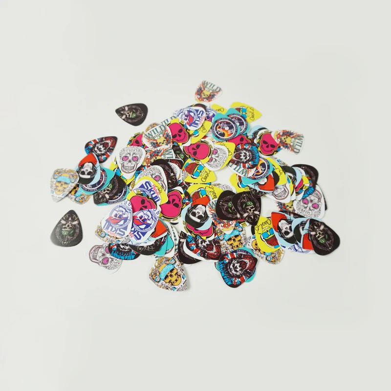 Factory Direct Supply Color Printing Guitar Picks All kinds of thickness OEM supported