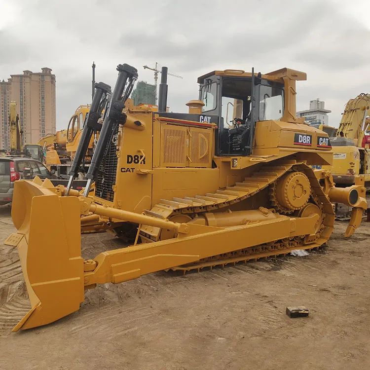 CAT D8R construction bulldozers crawler dozer original big bulldozer