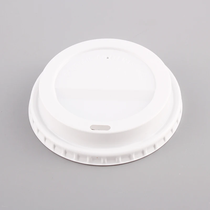 12/16 унций 90 мм Универсальная плоская пластиковая крышка Крышка для кофейной чашки для бумажных стаканчиков