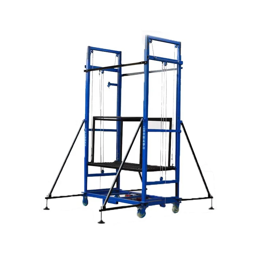 Multifunctional 15m Foldable Electric Scaffolding Lift Platform with Core Motor Multiple Models Available lifting scaffold