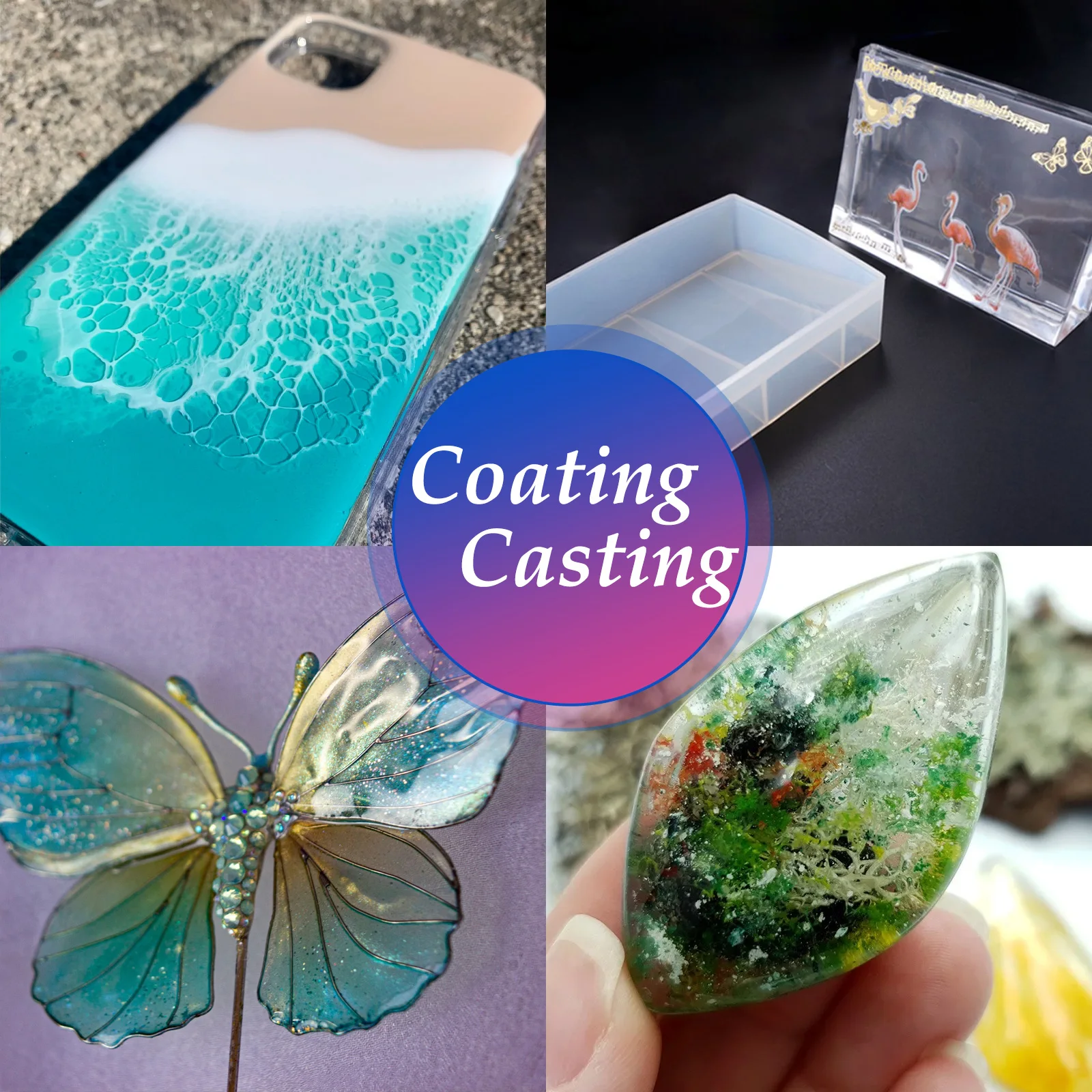 50g uv led gel supplies crystal clear jewelry uv epoxy resin