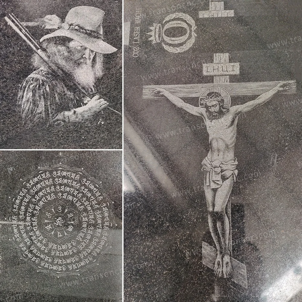 Laser Engraving And Cutting Machine For  Marble Granite Stone