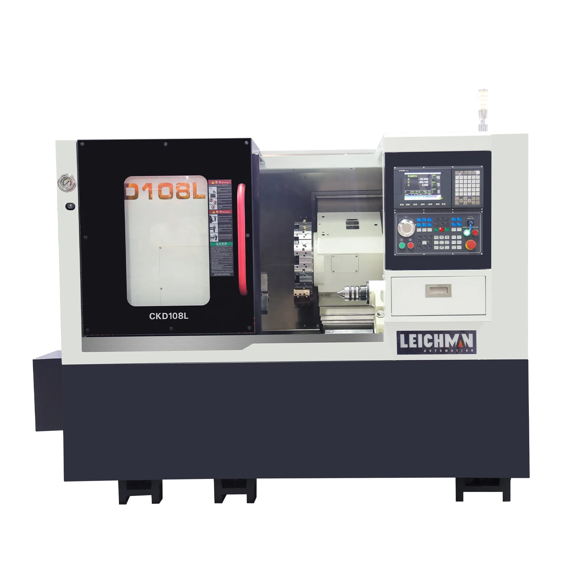 Leichman дешевая заводская цена CKD108L CNC Live Tooling японский токарный станок с живой башней