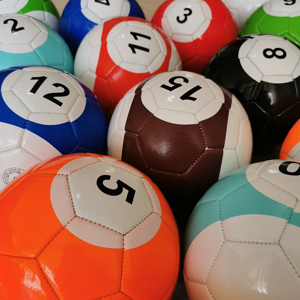Xiejia 1 Set 16 Pcs Size 5 Football Billiard Snooker Soccer Ball