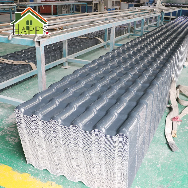 Ударопрочная черепица из испанской синтетической смолы asa pvc китайская