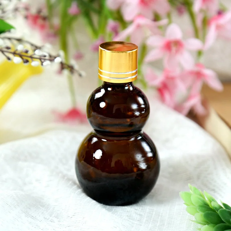 Medicatal oil bottle mini glass bottle Essential Balm Bottle