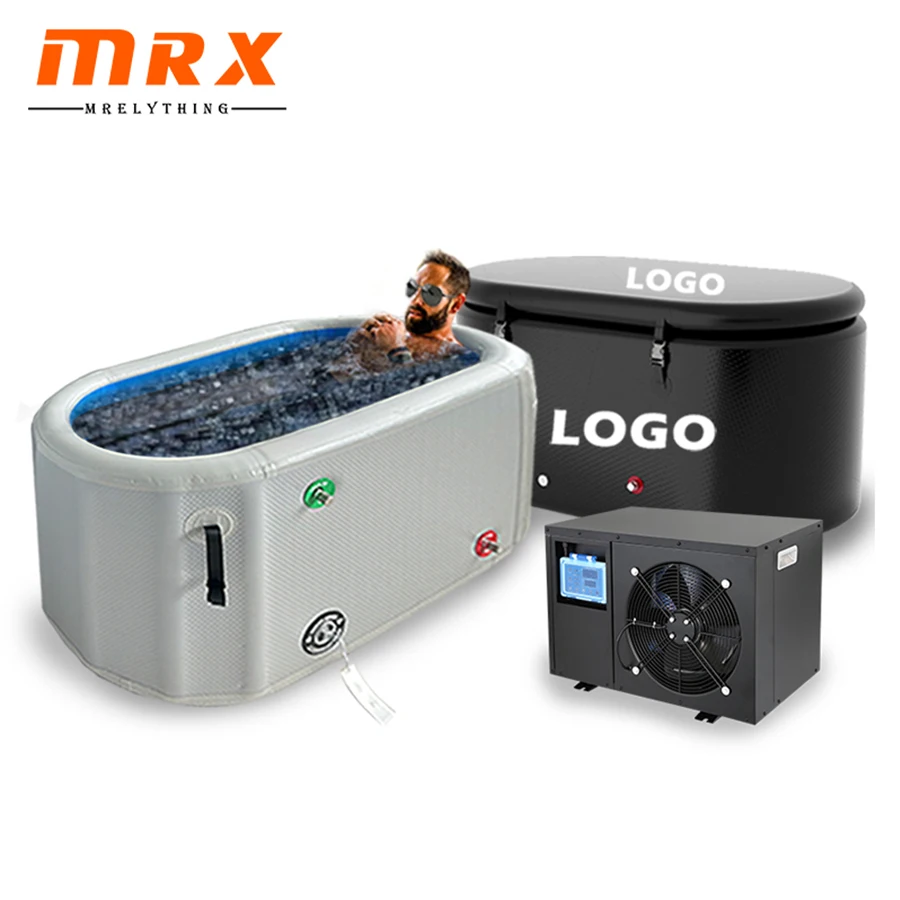 MRX inflatable whole body no- enclosed cryotherapy machine device chamber cabin for slimming and cryotherapy bathtub with cooler