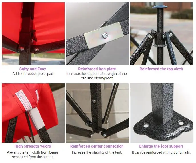  Cheap Party Gazebo Folding 10 x Pop Up Canopy Foldabel Outdoor Event Trade Show