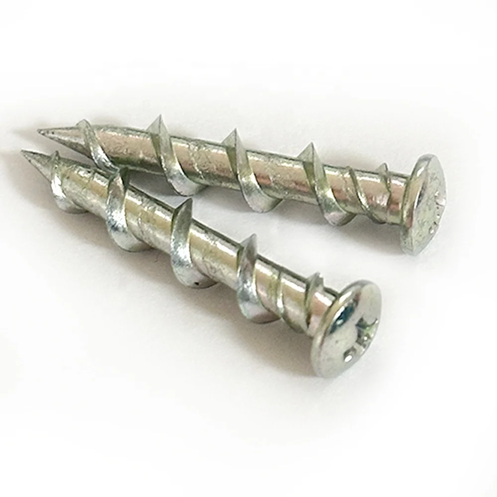 Wall-Dog All Steel One-Piece Screw Anchor For Fastening Into Wallboard And Other Masonry Base Materials Wood Self Tapping Screws