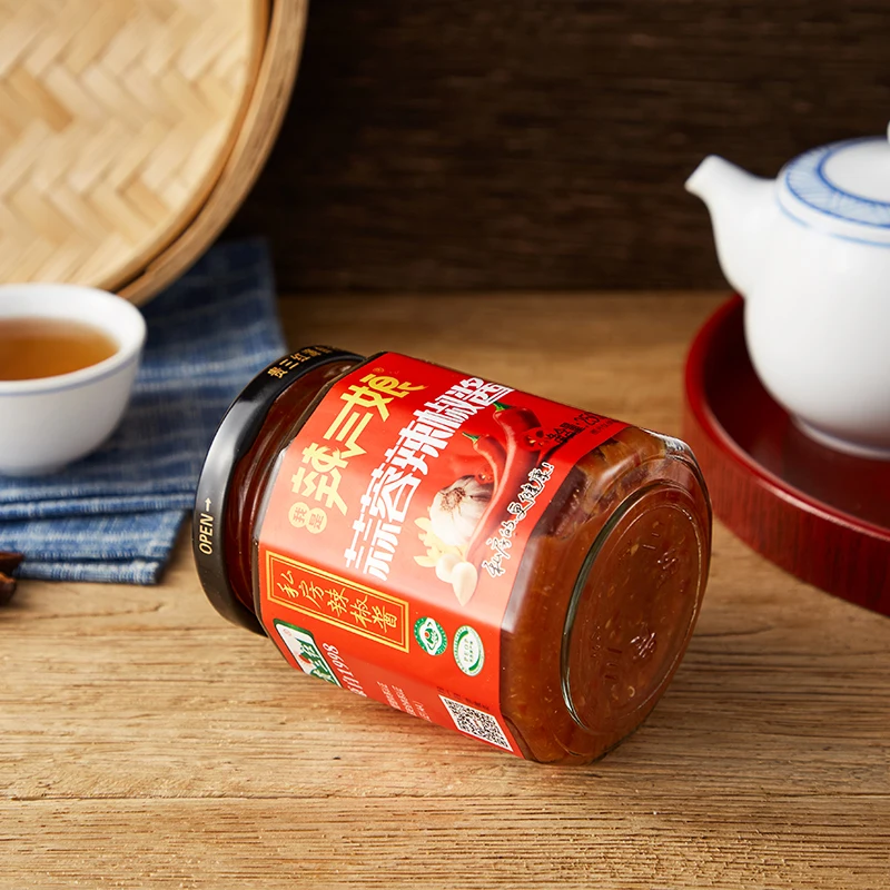 ISO Certificated China Chilli-garlic Blend Chili Sauce Dipping Sauce of Factory Wholesale