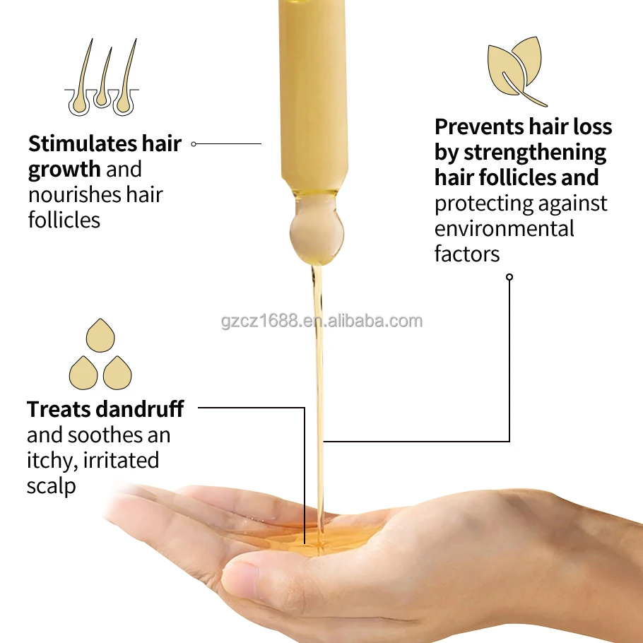 Wholesale Organic Fast Hair Regrowth Oil Best Anti Loss Rosemary Natural Hair Growth Serum Oil Private Label