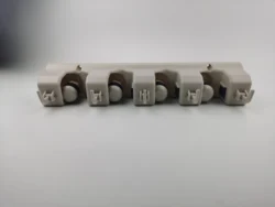 Держатель для метлы из АБС-пластика и органайзер для садовых инструментов, 4 положения, с 5 крючками, для гаражного хранения