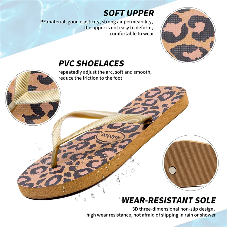 New Design Custom Logo Hotel Guest Summer Slide Slippers PU PVC EVA Outdoor Non-slip Flip Flop For Women