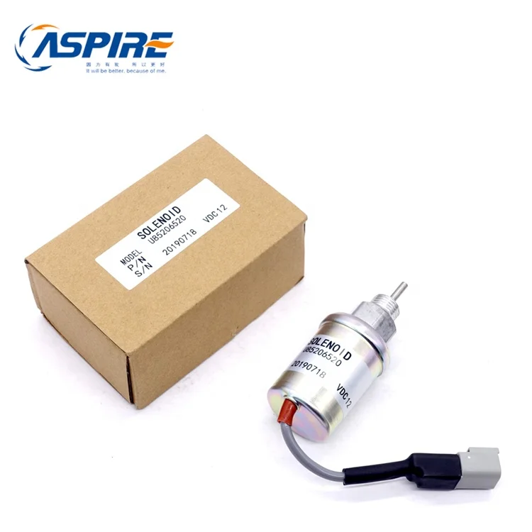 
12V Diesel Engine Fuel Stop Solenoid U85206520 